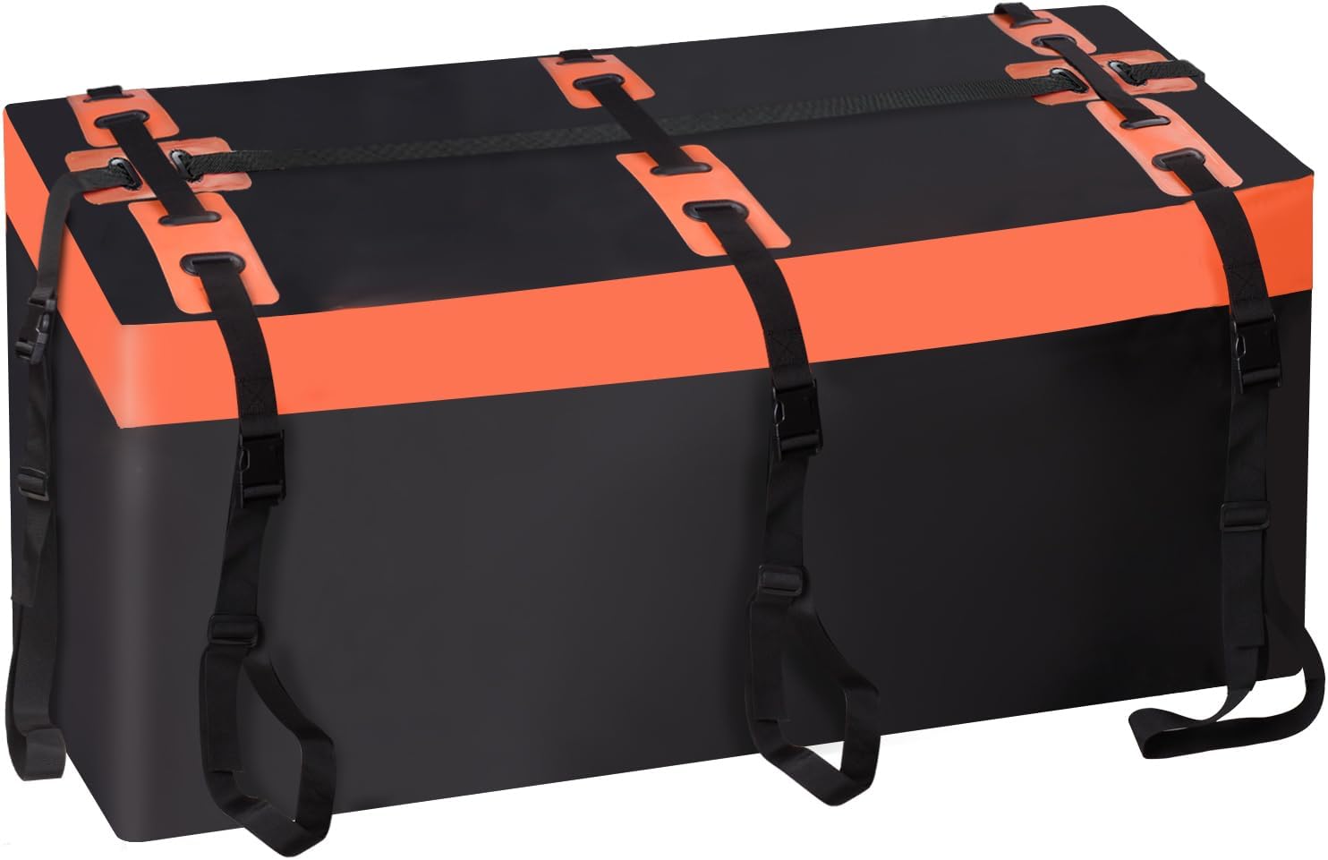 Plutohiker Heckbox für Anhängerkupplung 115 x 61 x 61cm, 425 Liter 600D PVC Car Cargo Transportbox Wasserdicht Reißfest Faltbare Gepäckbox